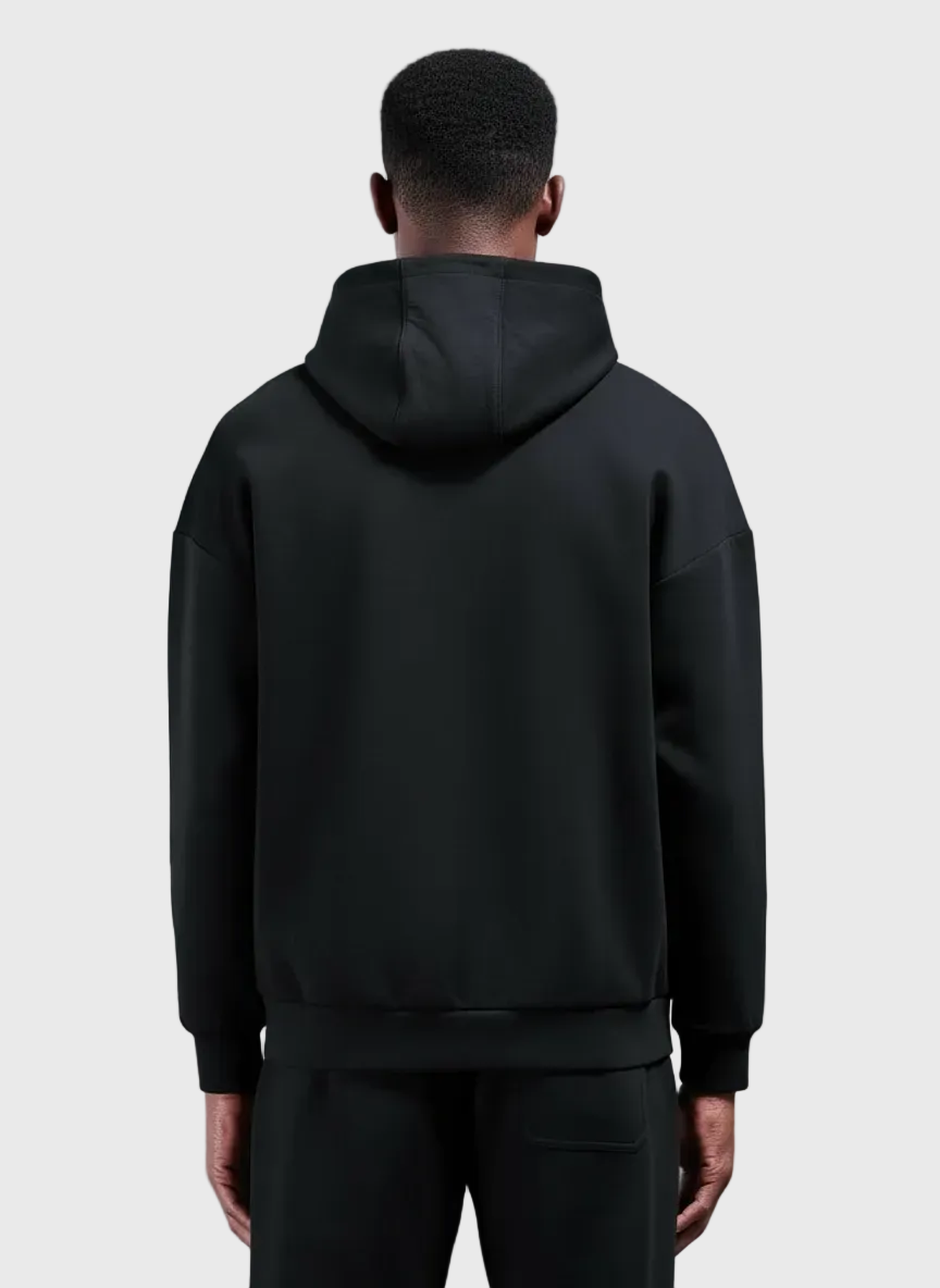 Interlock Hybride Tracksuit Black