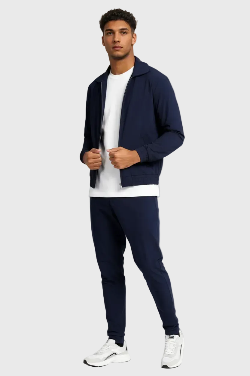 Men's Casual Set - Navy Blue