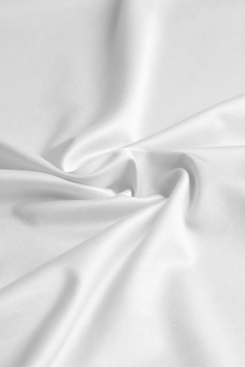 Luxurious Shiny White T-shirt