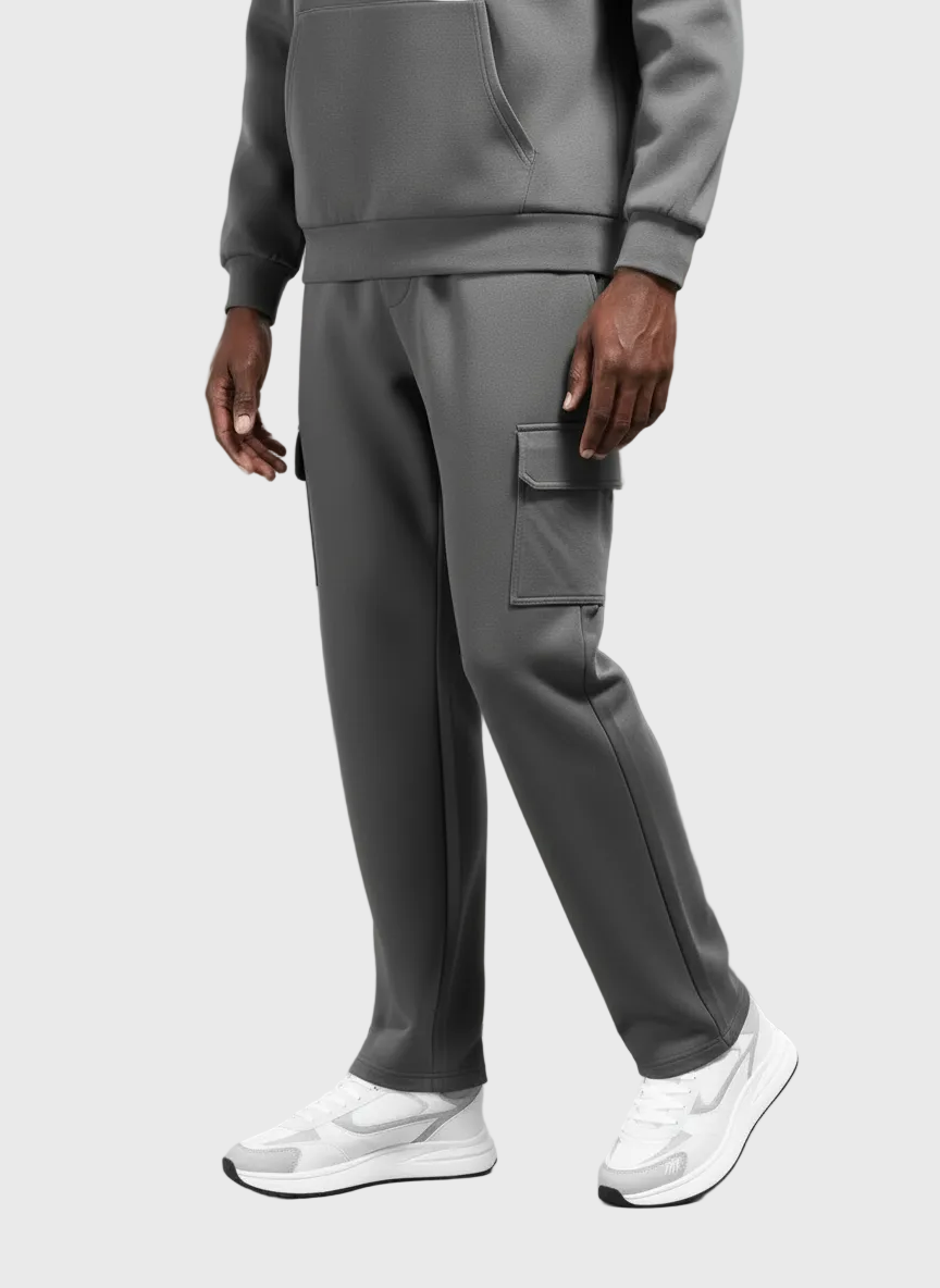 Interlock Hybride Tracksuit Grey