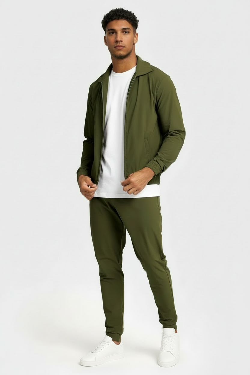Men's Casual Set - Green