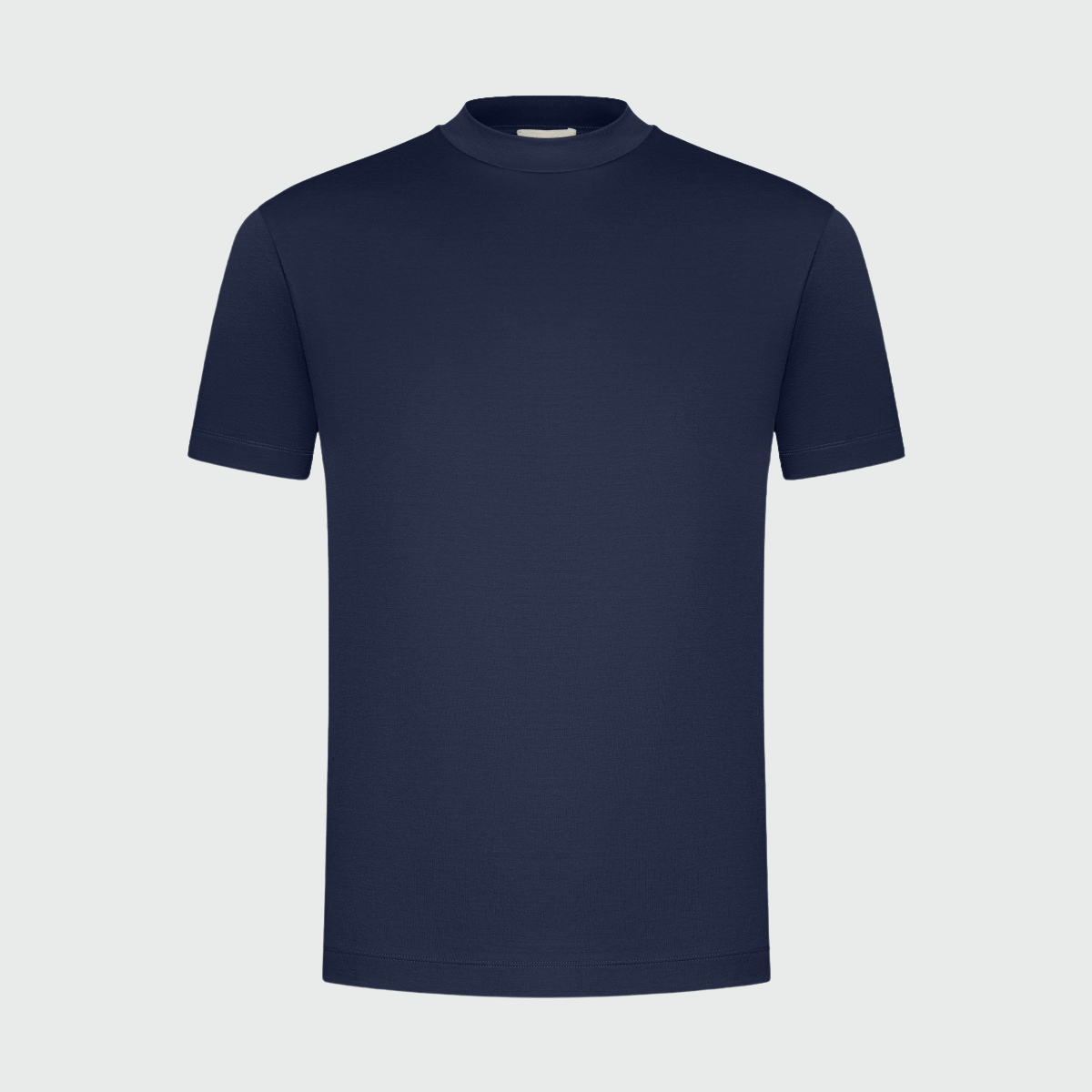 Luxurious Shiny Dark Blue T-shirt