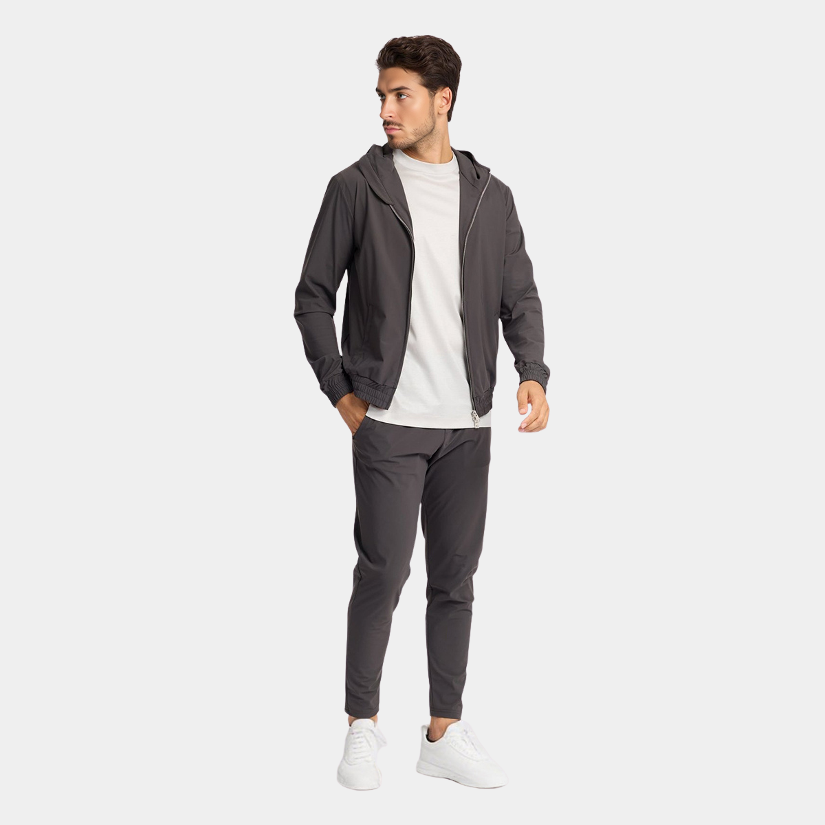 Slate Grey Tech Suit