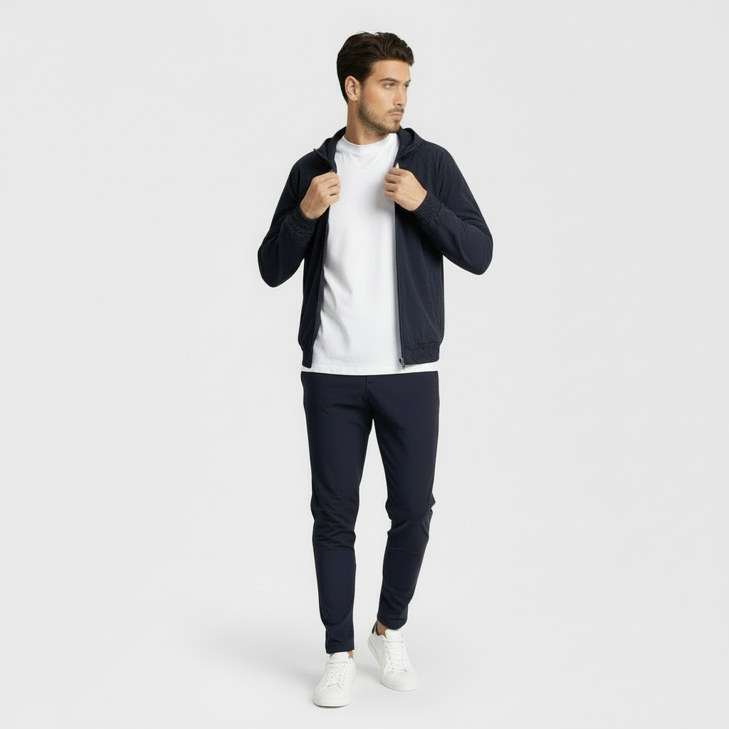 Midnight Blue Tech Suit