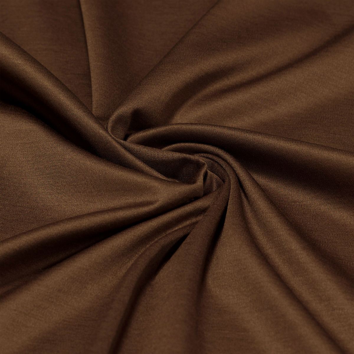 Luxurious Shiny Dark Brown T-shirt